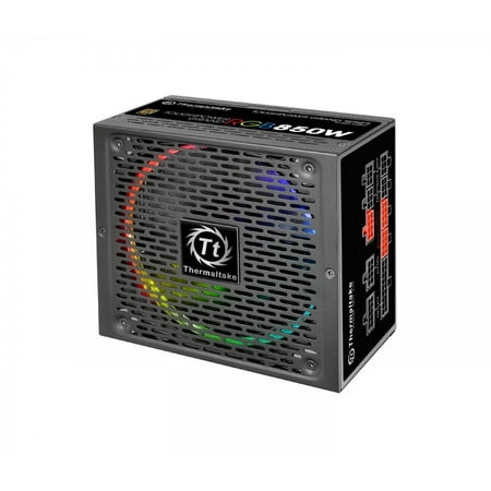 Thermaltake - ToughPower Grand RGB 850W ATX12V 2.4/EPS12V 2.92 80 Plus Gold Modular Power Supply - Black