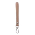 thumbnail image 1 of Correa de muñeca Correa de muñeca de repuesto Correa de mano Llavero para cartera Monedero Teléfono móvil Embrague Bolsos de mano , Caqui, 1 of 8