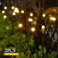 thumbnail image 2 of Luz Solar LED de luciérnaga para jardín, luz Solar para exteriores, luces oscilantes para paisaje de jardín, lámpara de Navidad, decoración de patio, 2 of 4