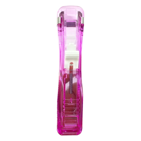 Agrafeuse de Bureau Réutilisable avec Distributeur-Fixateur Portable pour Usage Domestique et Scolaire Inclut Outil de Reliure de Papier Facile