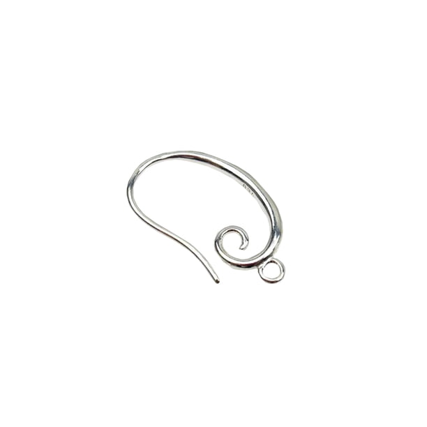 Jumpingount Gancho de plata para pendientes de mujer, portátil, DIY, decorativo, elegante, fabricación de joyas, ganchos para gotas para los oídos, Ropa, zapatos y accesorios Miscelánea Jumpingount AP015509-00