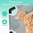 thumbnail image 2 of Tresbro Elevated Cat Hammock Bed, Hexagon Raised Cat Swing Bed for Indoor and Outdoor Use with Breathable Fabric & Anti-Slip Block, 20.5'' x 18'' x 9.4'' Pet Chair for Large to Small Kitty Cot, 2 of 10