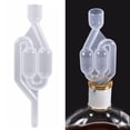 thumbnail image 3 of Farfi One Way Exhaust Check Valve Water Sealed Home Brew Wine Fermentation Airlock (1pc), 3 of 12