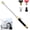 Black, variant on Jet Nozzle Power Washer For Garden Hose, High Pressure Power Washer Attachment Wand With 3 High-Pressure Nozzles Turn Any Hose Into A High Pressure Water Jet
