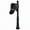 Black, variant on E1 Economy Mailbox Locking Insert System with Fluted Base & Ball Finial, Black
