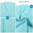 thumbnail image 2 of FLXXIE 1800 Count Double Brushed Microfiber Envelope Pillowcases Set of 4, King, 20" x 40", Light Blue, 2 of 5
