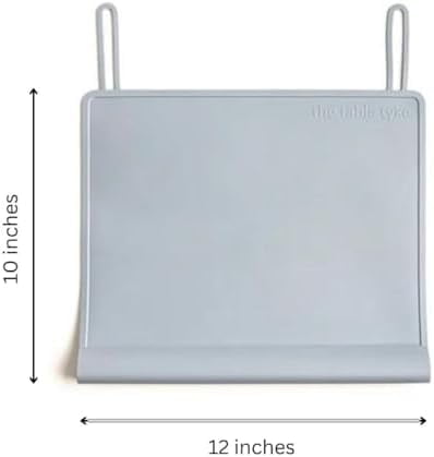 Silicone Placemats for Toddlers with Patented Edge Bumper | Kids Placemats Non Slip Travel Ready | Baby Placemat BPA Free for Restaurant Dining Table | Lilac