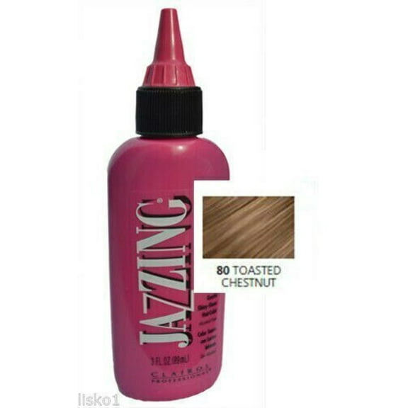 Clairol Professional Jazzing, No.080 Toasted Chestnut, 3 Fl oz