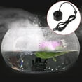 thumbnail image 2 of 2X 400ML/H Mini Ultrasonic Mist Maker Fogger Water Fountain Pond Fog Machine Atomizer Air Humidifier, 2 of 7