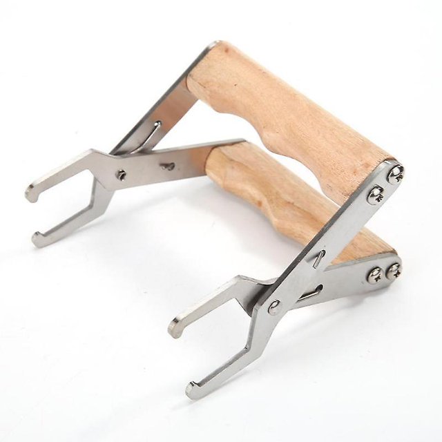 Pinza de marco de colmena de acero inoxidable, soporte de agarre de marco de colmena, herramienta de apicultor Banban LingWen 8390605743313