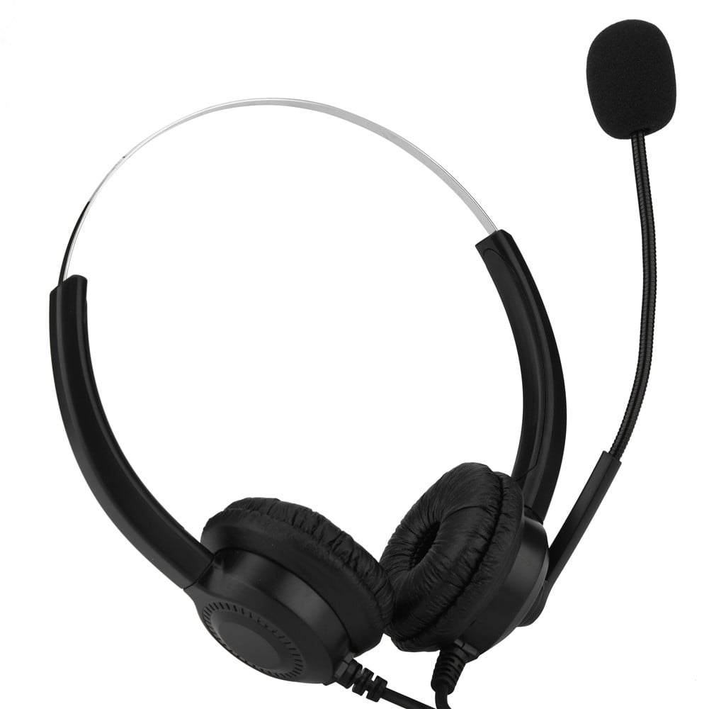 computer headset with mute button