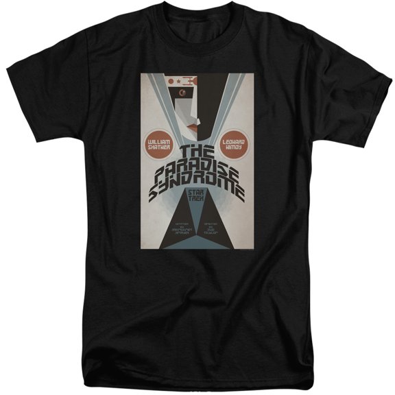 Star Trek Tos Episode 58 Adult Tall T-Shirt 18/1 T-Shirt Black