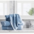 thumbnail image 4 of Toallas de baño Nautica Oak Lake Blue de 6 piezas muy absorbentes, 4 of 6