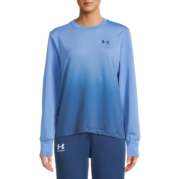 Under Armour Women's Terry Gradient Crewneck Sweatshirt