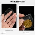 thumbnail image 2 of 150 Pcs Pocket Coin Sleeves, Coin Holders, Plastic Coin Pouches, Clear Coin Holders, Collecting Supplies for Coins Jewelry Small Items Collection Storage, 2 of 6