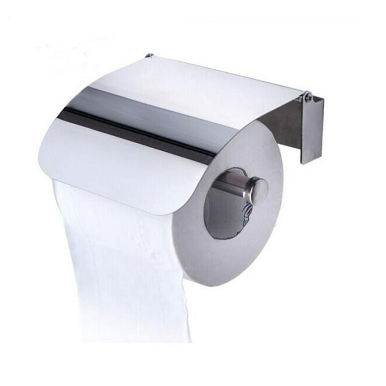 Toilet Paper Holder Stand Gold: Free Standing Tissue Roll Holder with Phone  Shelf - Toilet Roll Dispenser Storages in SUS 304 Stainless Steel for