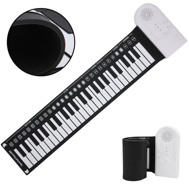 Electric Piano Keyboard, Electric Keyboard Foldable Power Saving Function With USB Connection For Home For Musical Learning