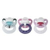 (2 Pack) NUK Orthodontic Pacifiers, 6-18 Months, Girl Colors - 3 Counts