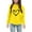 F-13Yellow, variant on ZHOGXU Big Kids Girls Hoodies Long Sleeve Love Heart Print Fashionable Loose Fit Sweatshirt For Casual Daily Wear Black 2-3 Years