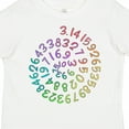 thumbnail image 4 of Inktastic Pi Day Pi Numerals in Rainbow Spiral Boys or Girls Toddler T-Shirt, 4 of 5