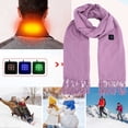 thumbnail image 4 of Riforla Heating Scarf Three Gear Regulation USB Heater Heating Neck Brace Heated Scarf with Neck Heating Pad Heated Neck Wrap Heating&warming Equipment Pink, 4 of 9
