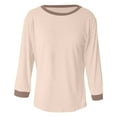 thumbnail image 4 of EDFBUYKRS Blouses for Women Puff Long Sleeve V Neck Tunic Tops Boho Dressy Casual Chiffon Shirts Xxxxxl, 4 of 5