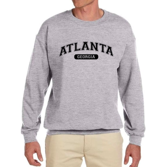 Atlanta, Georgia Men Sweatshirt, Male Small