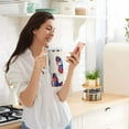 thumbnail image 5 of Yayeee 40oz Stainless Steel Tumbler with Straw and Handle Double-Wall Insulated Travel Water Bottle, Blue Butterflies, 5 of 8