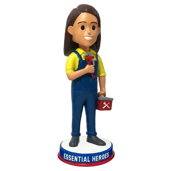 Plumbers Essential Heroes Bobblehead Female Light Skin Tone