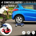 thumbnail image 6 of Yeshouse Hydraulic Car Dolly Jack - 1500LBS Capacity with Precision Steel Twin Rollers and 360-Degree Swivel Casters for Enhanced Maneuverability, 6 of 6