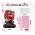 thumbnail image 2 of Flores Artificiales Rosa Eterna color Rojo, 2 of 4