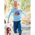thumbnail image 2 of Cute Spookitty W Pumpkin Long Sleeve Toddler -Image by Shutterstock,  5 Toddler, 2 of 4