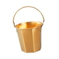 thumbnail image 3 of Cubo de hielo, cubo para bebidas, bebidas s, cóctel, champán portátil, bañera de acero inoxidable para bebidas, cubo para bebidas, cubo Oro 0.7L, 3 of 8