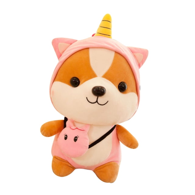 Dibujos animados ardilla peluche juguete niño adulto lindo exquisito suave peluche juguete muñeca decoración del hogar rosa
