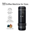 thumbnail image 2 of Portable Coffee Maker Portable Mini 12V Electric Coffee Capsule Cold Brew Espresso Machine For Car Travel Camping ,Fast  Fresh Brewed, 2 of 5