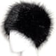 thumbnail image 5 of Gorro ruso de piel sintética esponjosa para mujer, gorros de esquí gruesos y esponjosos, gorros cálidos de invierno, 5 of 5
