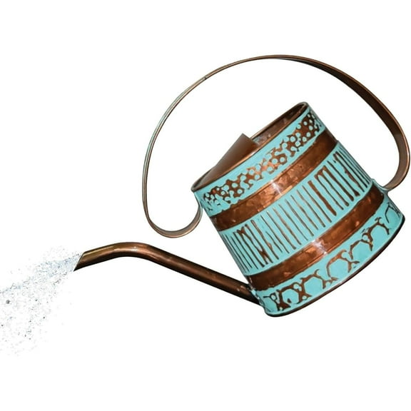 Danbury .5 Gallon Teal/Copper Watering Can
