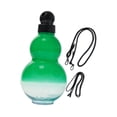 thumbnail image 2 of Botella de agua deportiva Gourd de 900 ml, adorable, con correa de transporte. Verde, 2 of 9