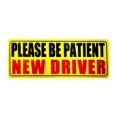 thumbnail image 1 of Reflective Student Driver Car Magnet - Magnet for Car, Please Be Patient Student Driver, New Drivers Sticker Safety Warning, Magnetic Reflective Rookie Driver Bumper Sticker, 1 of 2