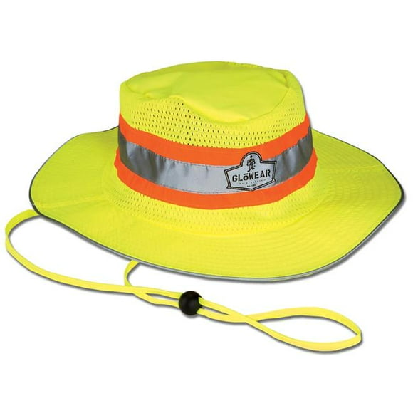 GloWear 23261 Chapeau de Ranger Haute Visibilité & Lime - 2TG & 3TG