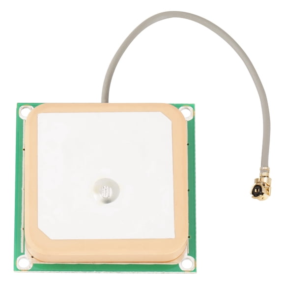 Antena activa GPS de alta ganancia de 28 dB con parche cerámico interno, conector de 25 x 25 x 8 mm