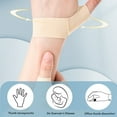 thumbnail image 3 of Thumb Support, Wrist Thumb Support Brace Soft Breathable Thumb Compression Sleeve Protector for Tendonitis Wrist Strap Thumb Sprains and Strains Wrist Brace Support Wrist Strap, 3 of 8