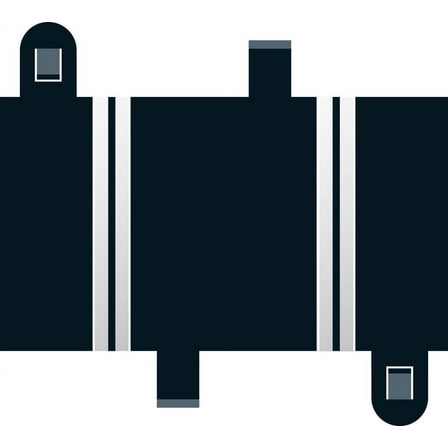 Scalextric C8200 Quarter Straight x2 1:32 Scale Track Accessory - Small Kids Gift Ideas for Boy/ Girl Ages  5 years