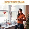 thumbnail image 3 of MERRYHAPY 10Ud Marco Colgante De Foto En Fieltro Con Purpurina Para Romántica, 3 of 6
