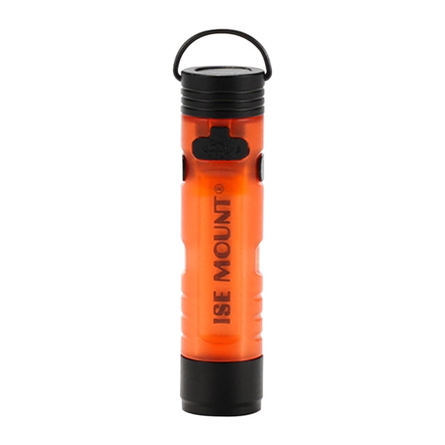 LED Linterna Mini Al Aire Libre Con Gancho Magnético para Carpa Senderismo Pesca () Naranja