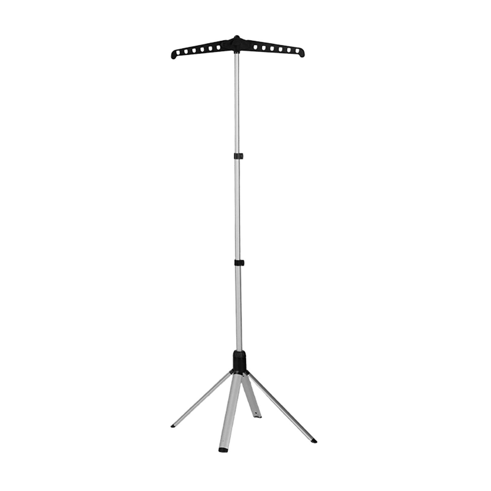 Fiocias Garment Steamer Stand for Clothes Clothes Drying Rack for Suit Hotels Indoor Black