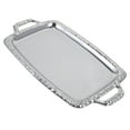 thumbnail image 5 of NUOLUX 1Pc Antique Silver Tray Rectangular Shape For Dining Room Coffee Tray Decor, 5 of 8