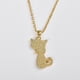 thumbnail image 3 of Collar Salvador Colgante Gato Plata Niñas, 3 of 7