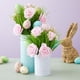 thumbnail image 3 of Flores artificiales Juvale, claveles rosa claro, paquete de 100, 3 of 9