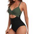 thumbnail image 4 of KYAIGUO Women One-Piece Bikini Swimsuit Bathing Suit Suspenders Girls Swimsuits, 4 of 9